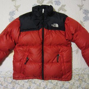The North Face Nuptse Kid's Large Red